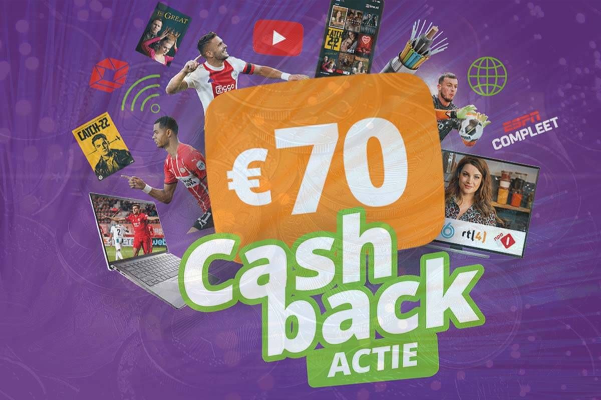 Cashback actie bij Online.nl