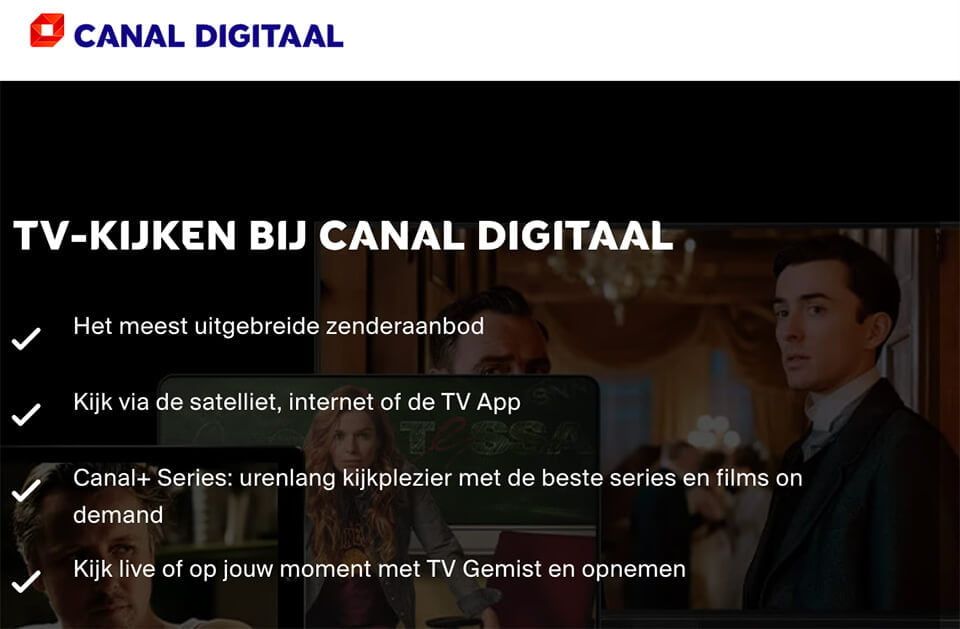 Canal Digitaal pakket overzicht