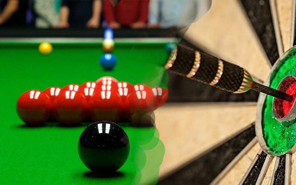 Snooker darts naar viaplay