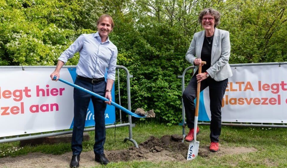 Delta rolt glasvezel netwerk uit in Oost-Souburg en Vlissingen